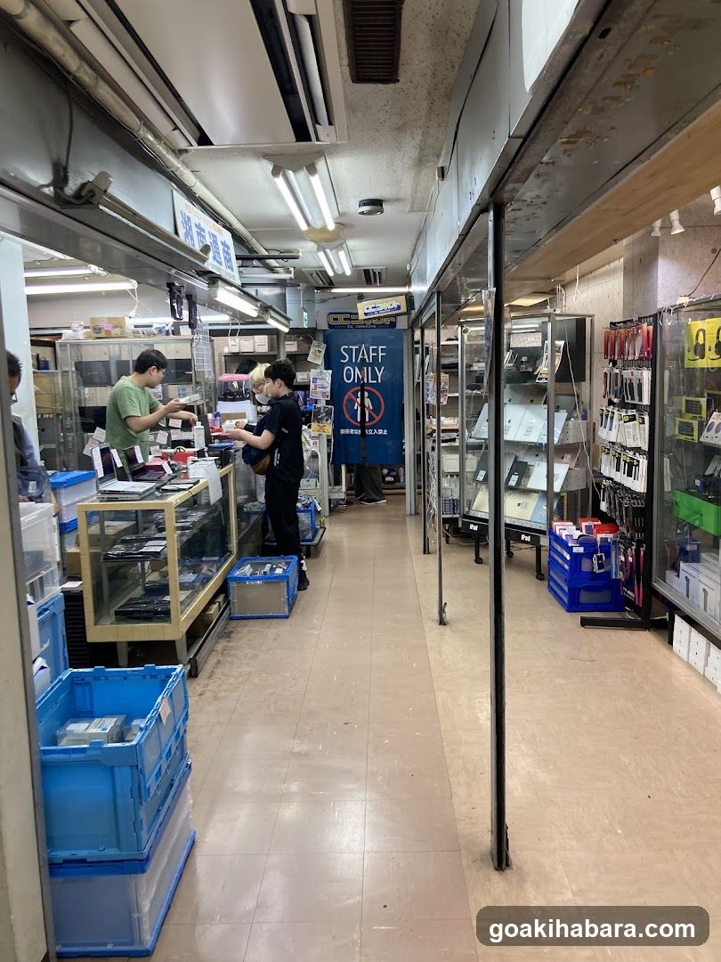 Electronics Store Interior