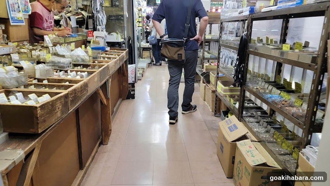 Interior of a traditional Japanese shop