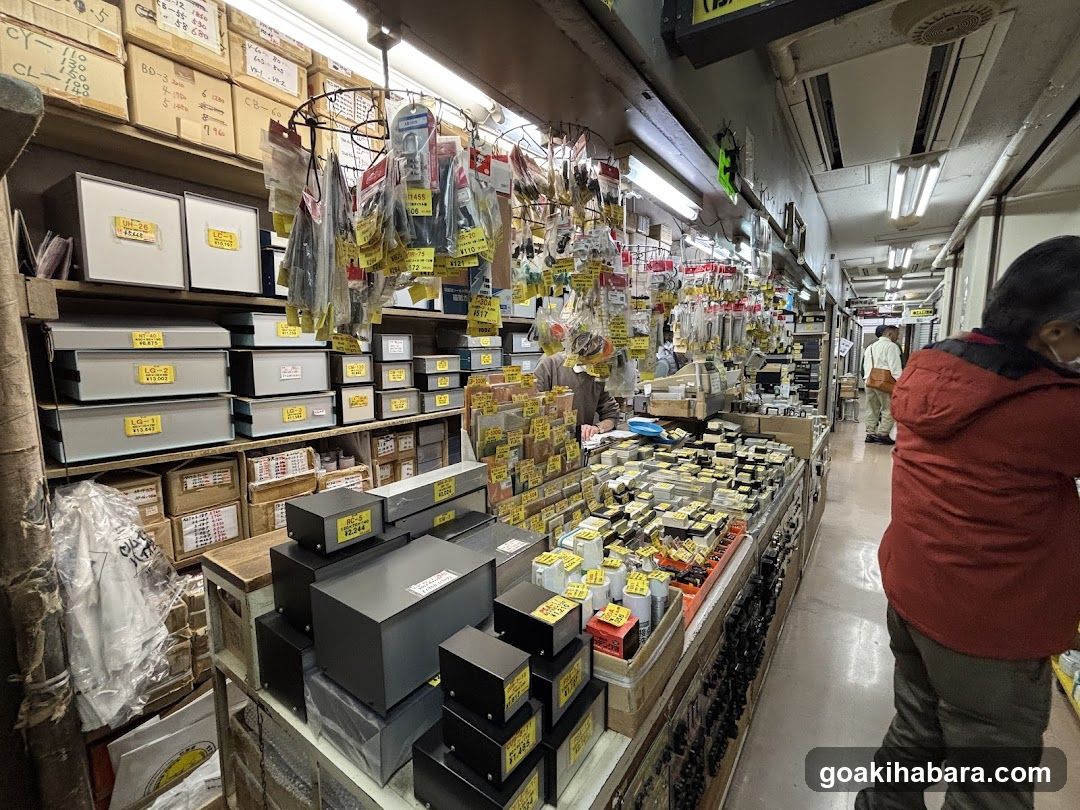 Electronics Component Store Interior