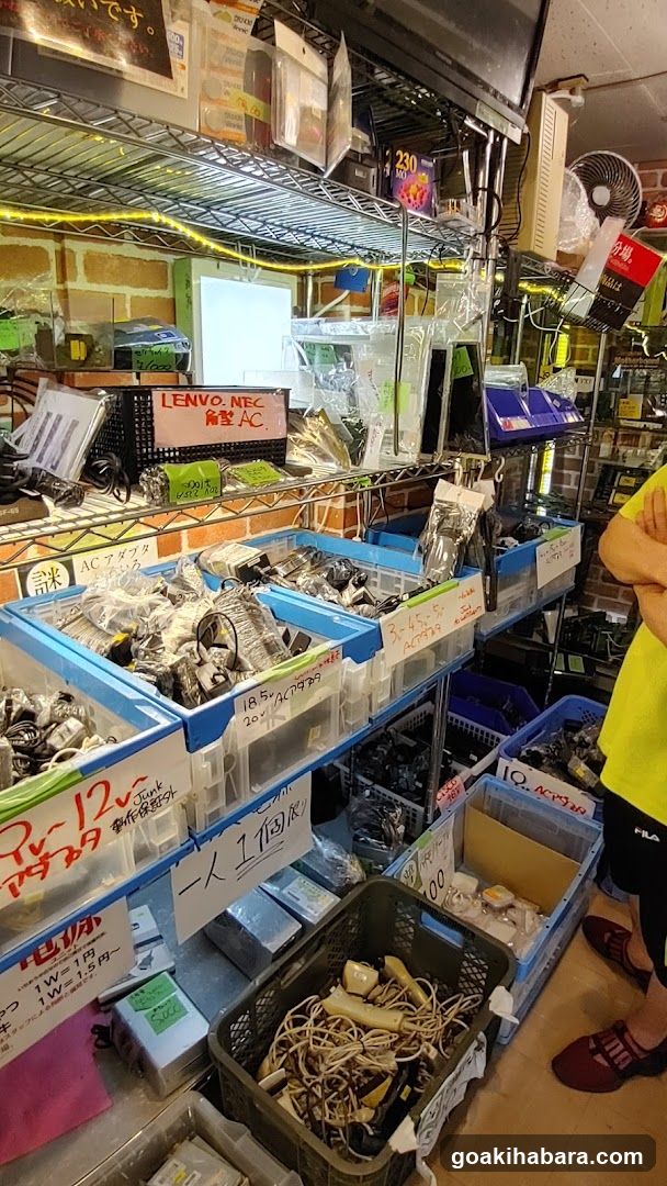 Electronics Parts Store Interior