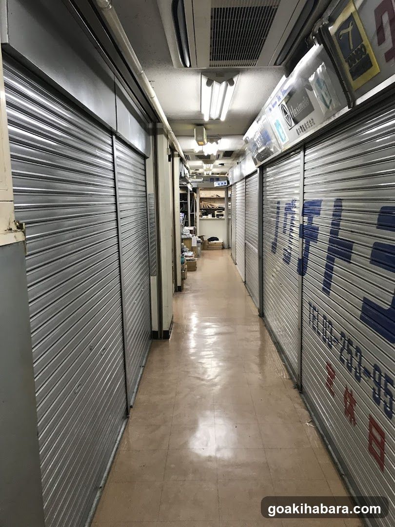 Closed Market Alleyway