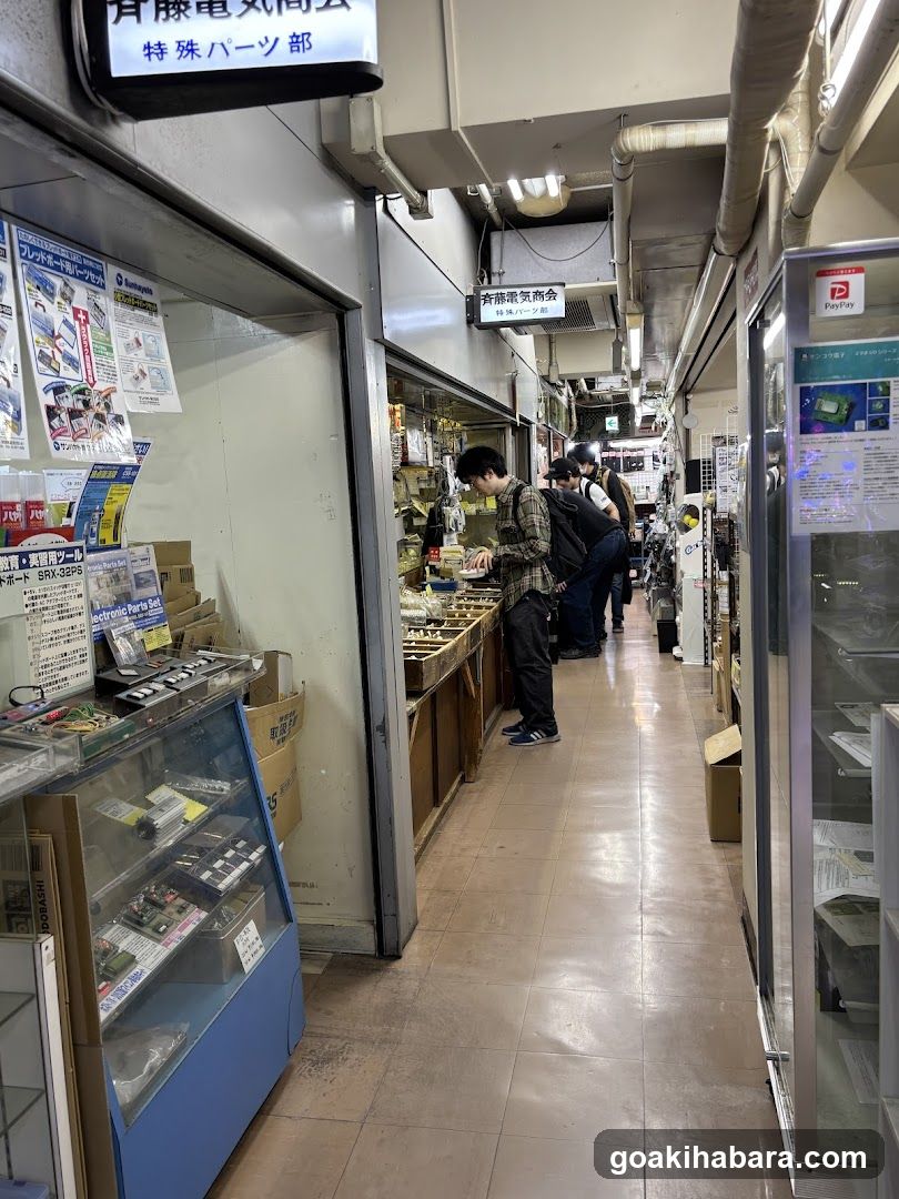 Electronics Market Interior