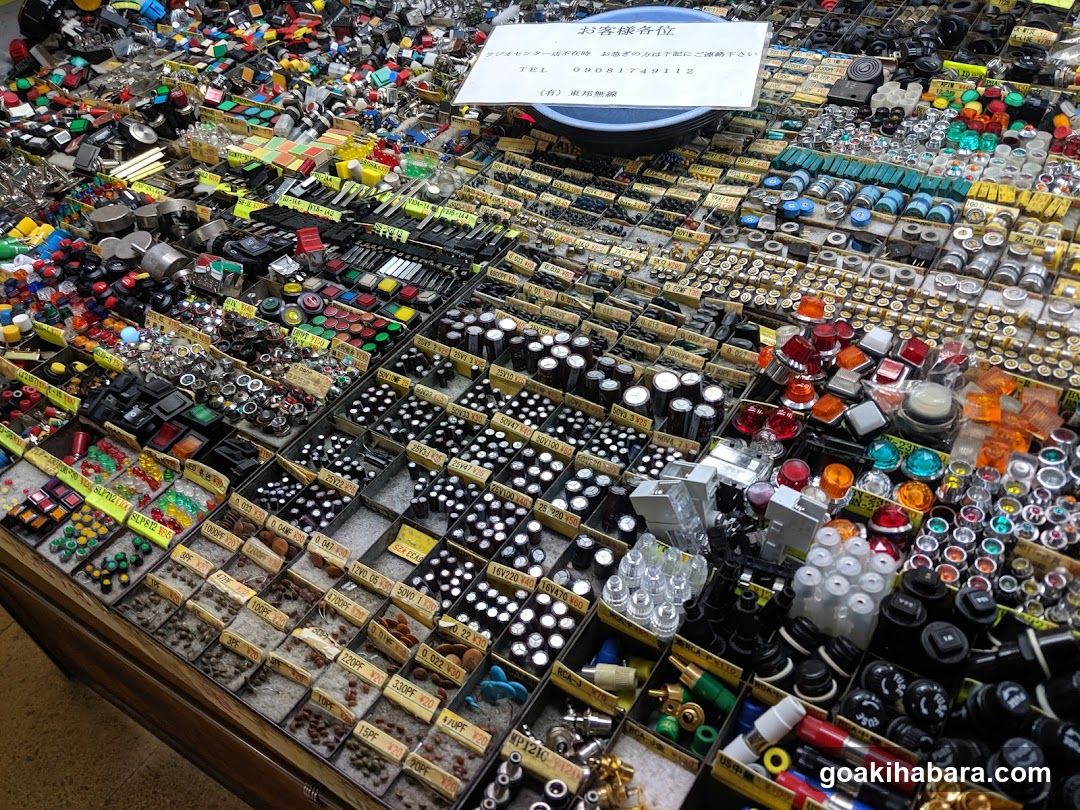 Electronics Parts Display