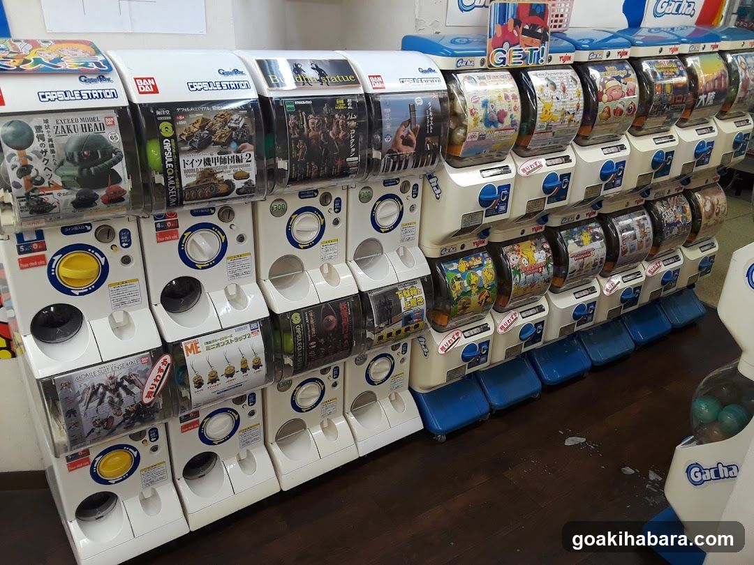 Gacha Machine Row