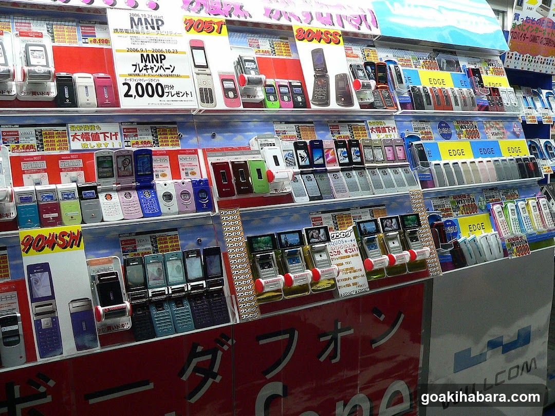 Mobile Phone Display Shelf