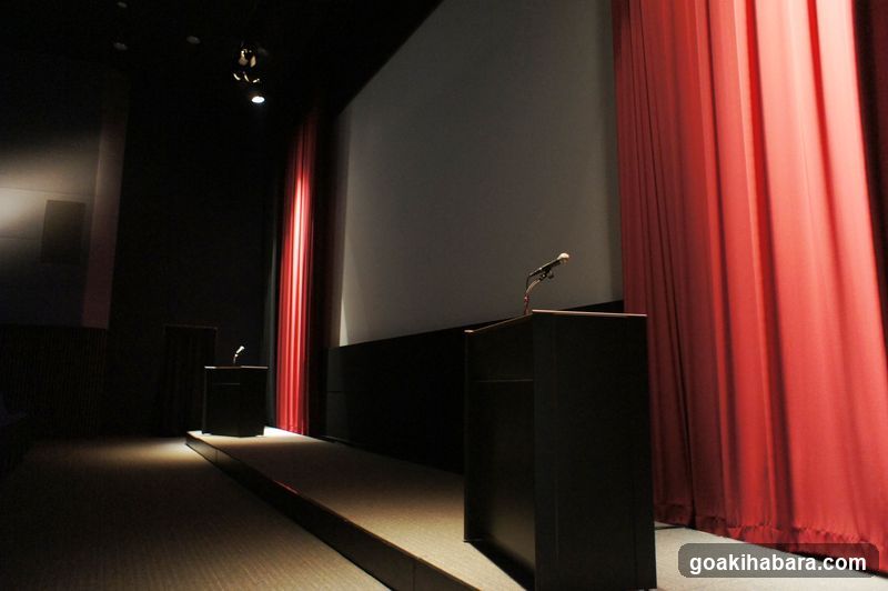 Empty Theater Stage