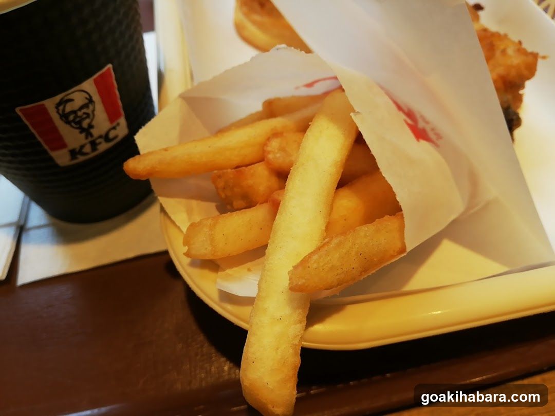 KFC Meal with Fries and Drink