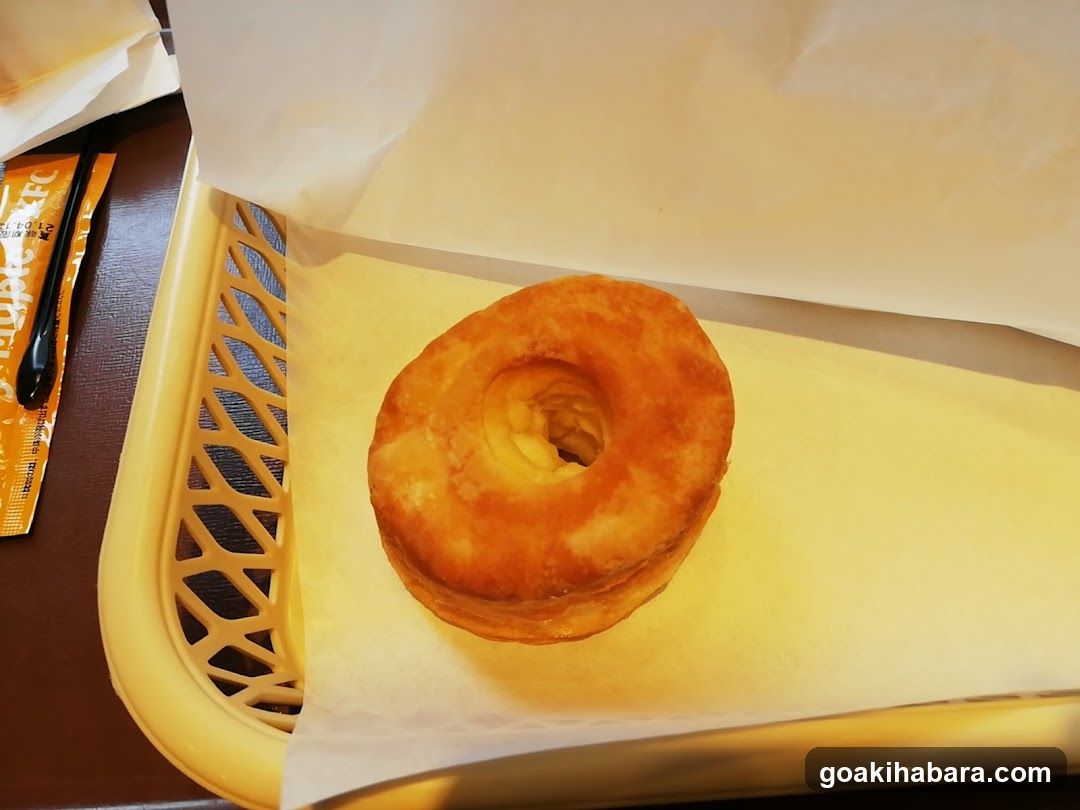 Donut on Tray