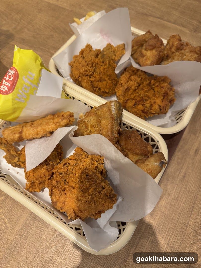 Fried Chicken and Wafu Snack