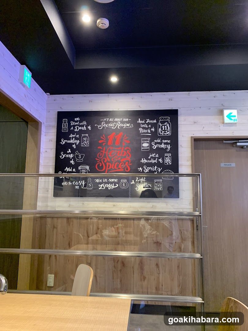 Interior of a restaurant or cafe with chalkboard menu