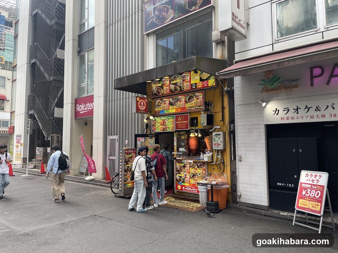 Street Food Stall in Japan