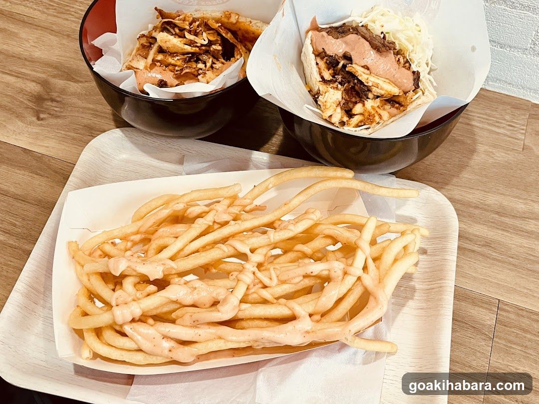 Fries and Wraps Meal
