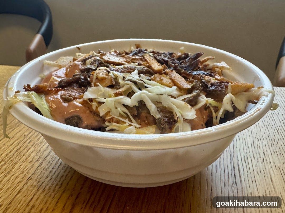Bowl of Loaded Nachos