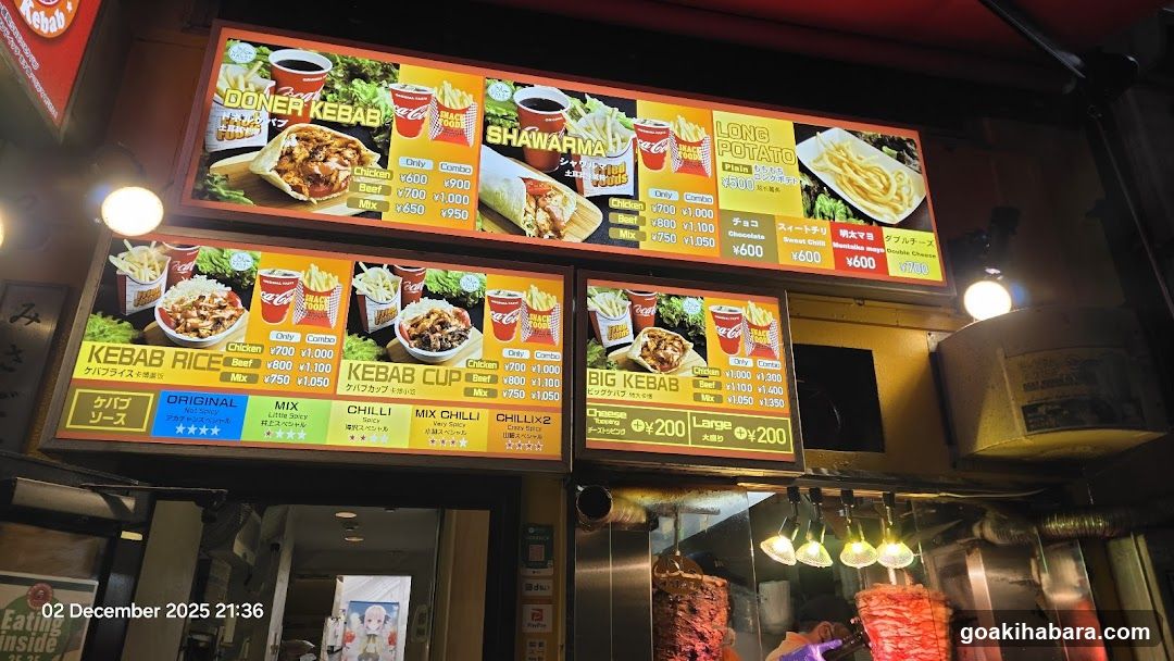 Doner Kebab & Shawarma Shop Front