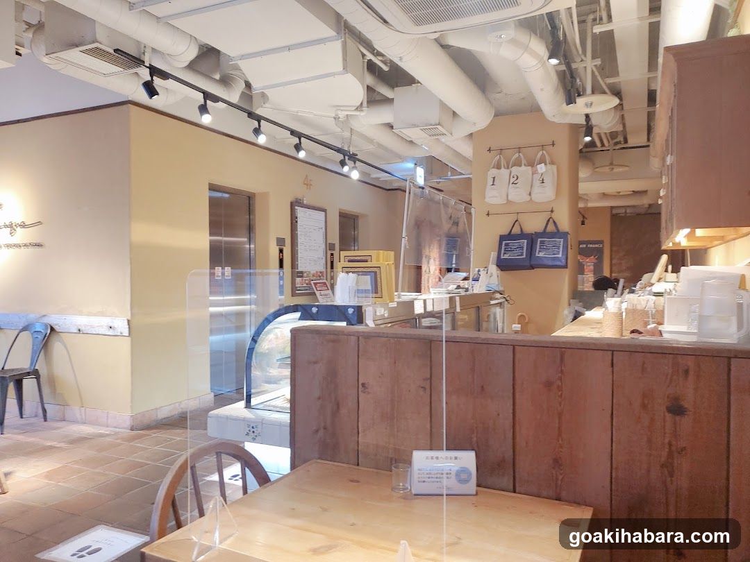 Interior of a cafe or restaurant