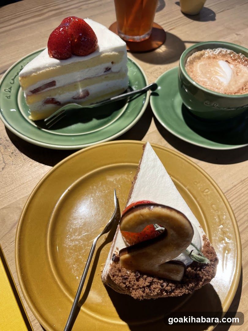 Dessert and Coffee Spread