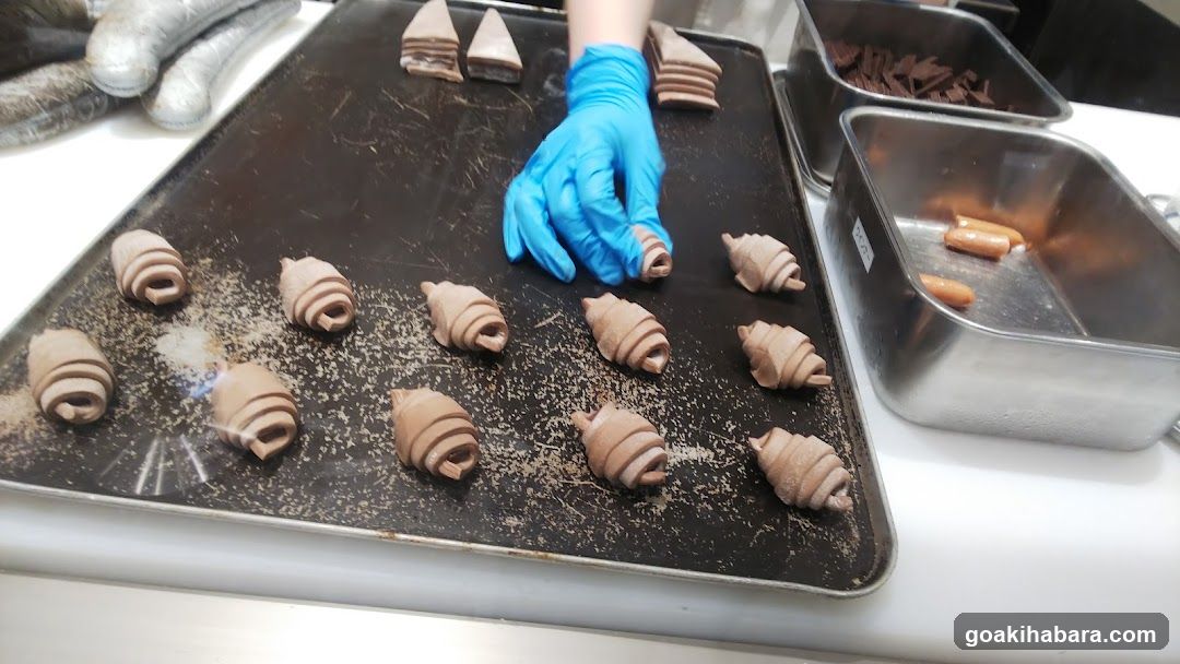 Chocolate Mochi Making