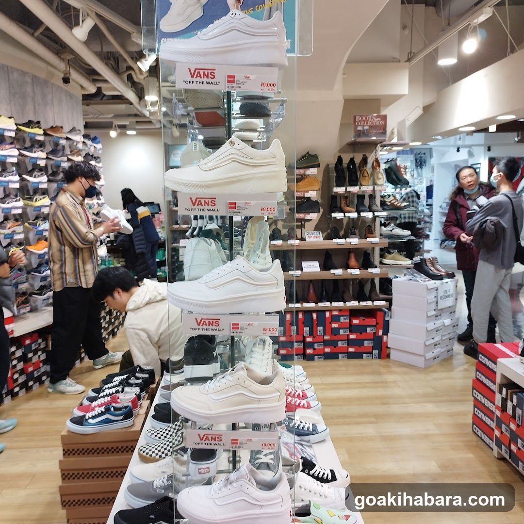 Shoe Store Interior Display