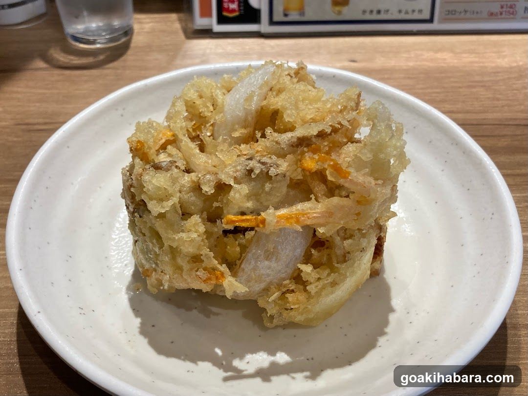Tempura Dish on Plate
