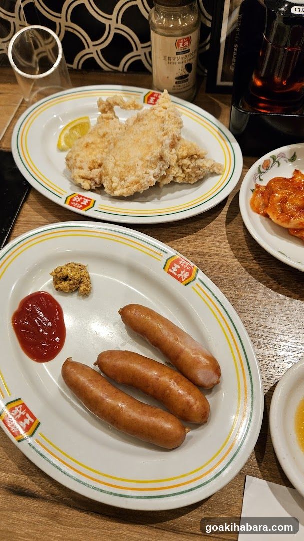 Food Table Setting