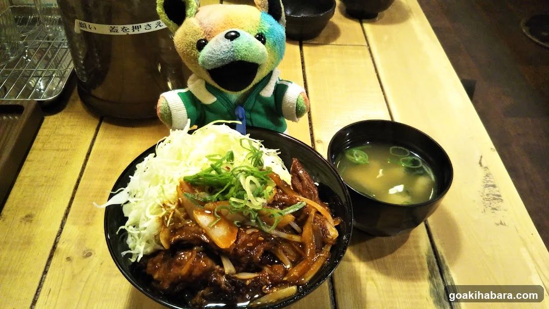Food with Tuxedo Bear