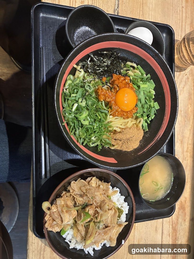 Ramen and Rice Bowl Meal