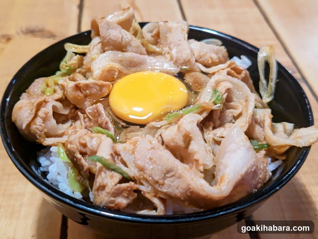 Yakitori Bowl with Egg Yolk