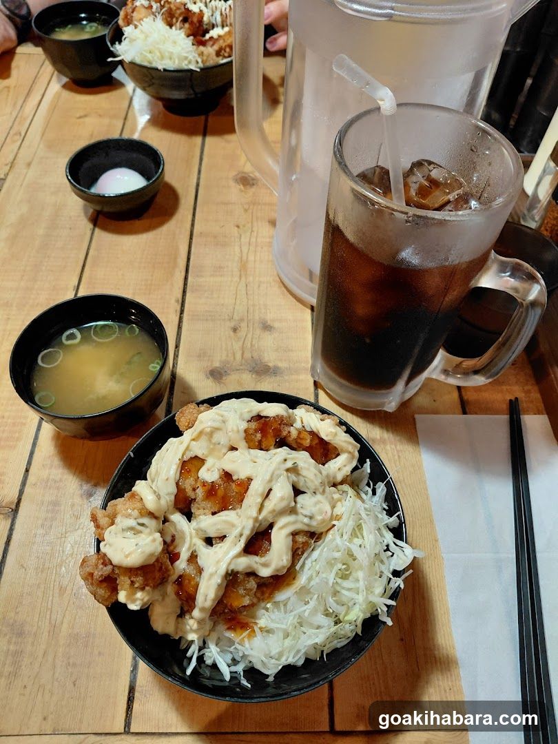 Katsu Don with Side Dishes