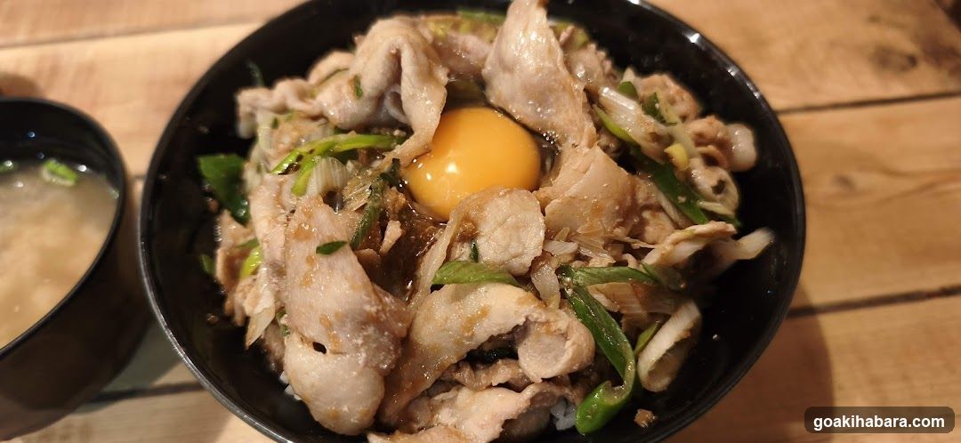 Yakitori Bowl with Raw Egg Yolk