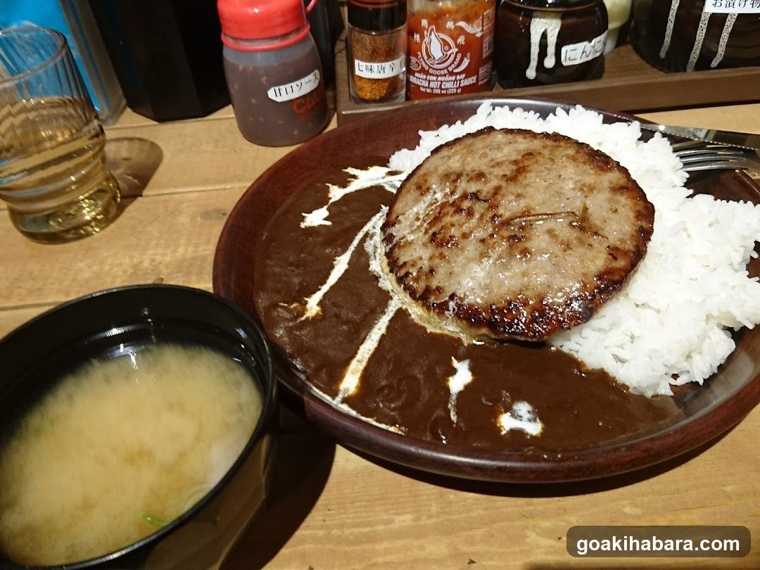 Pork Cutlet Rice with Miso Soup