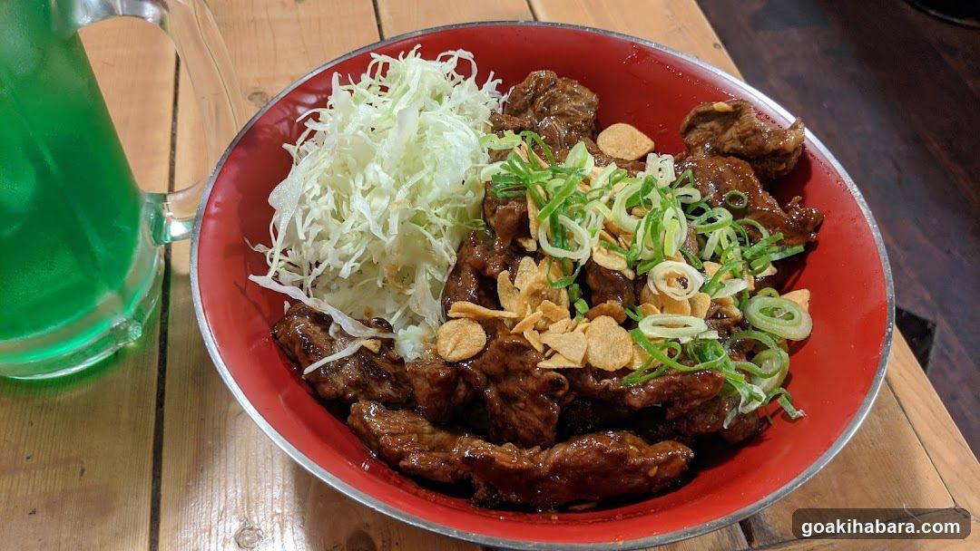 Bowl of Beef with Toppings