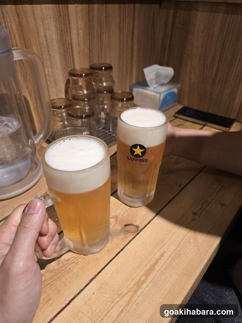 Sapporo Beer Tasting