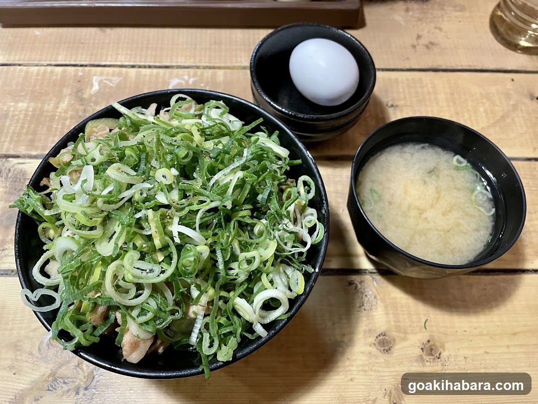 Japanese Meal with Greens and Soup