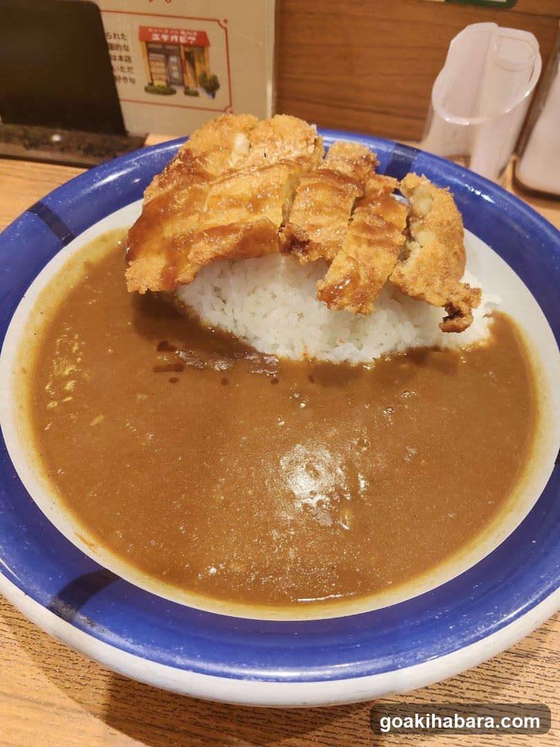 Curry Rice with Tonkatsu