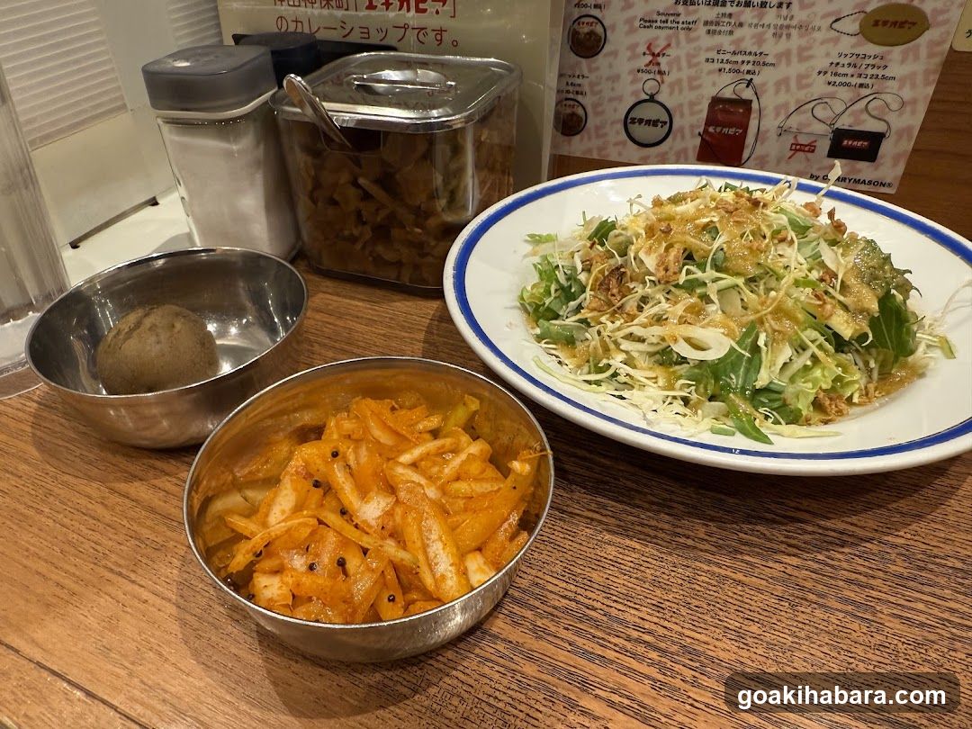 Dining Table with Japanese Side Dishes