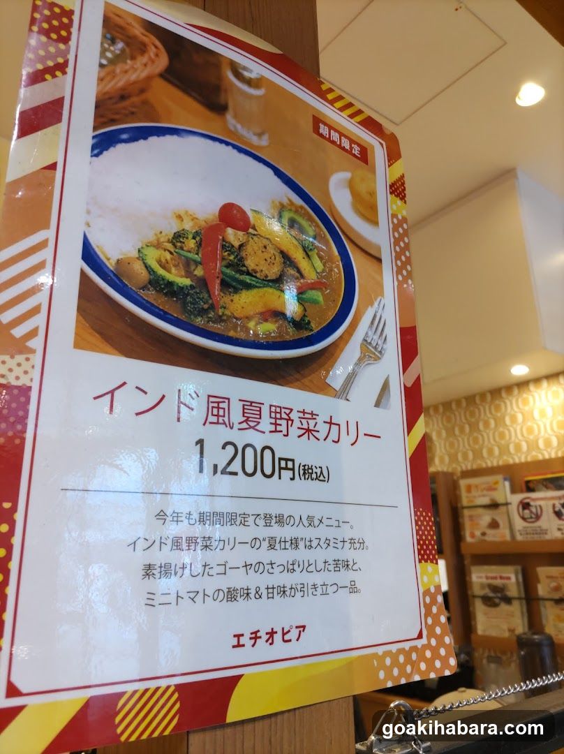 Indoor Food Display Sign