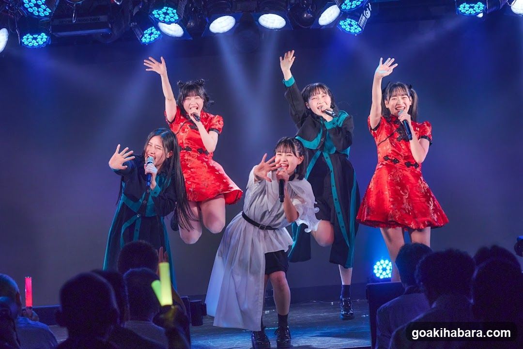 Idol Group Performance on Stage