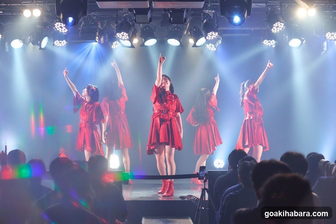 Stage Performance with Red Outfits