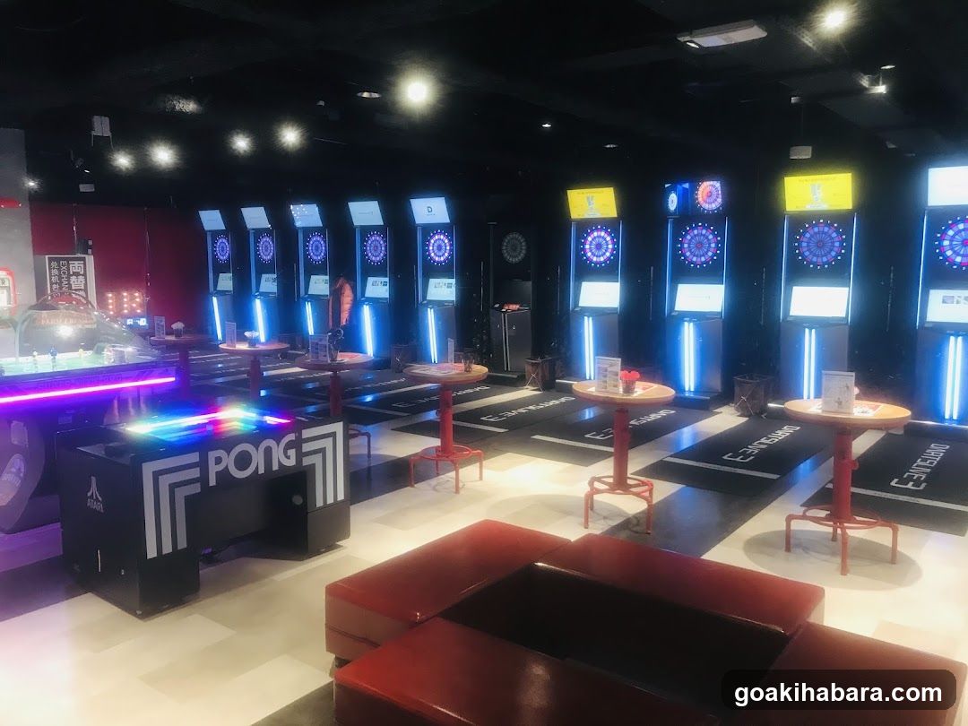 Arcade Game Room Interior