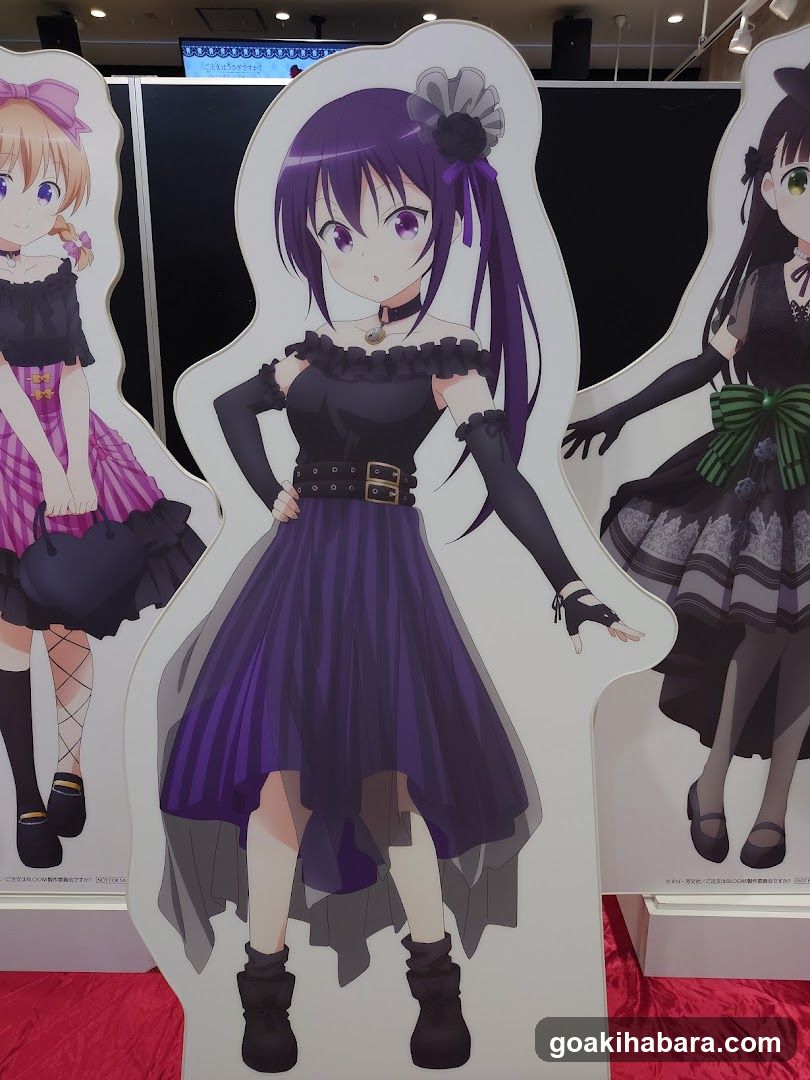 Anime Character Cutouts Display