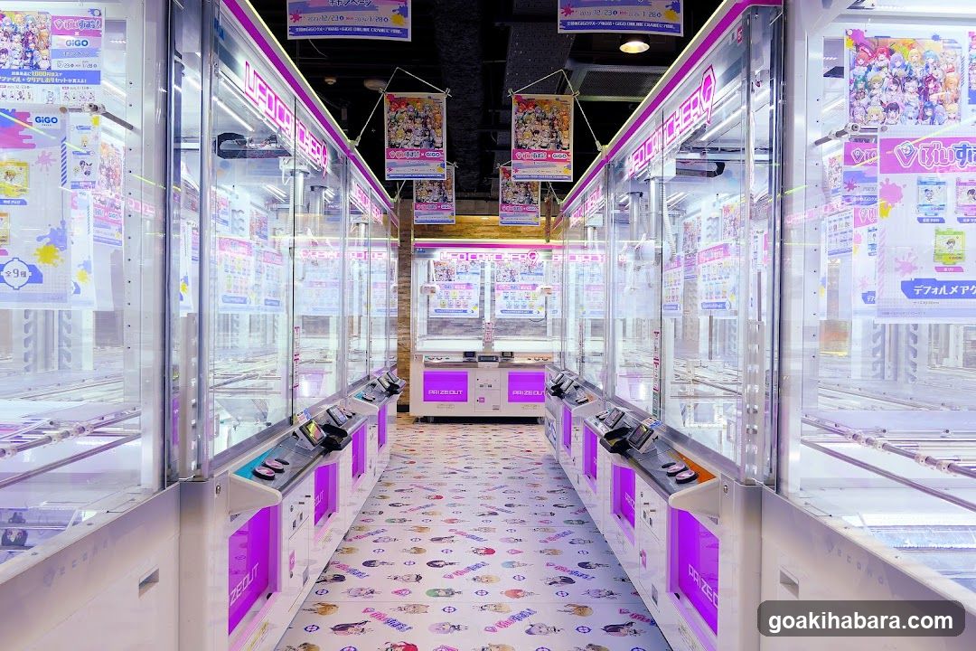 Arcade Game Hall Interior