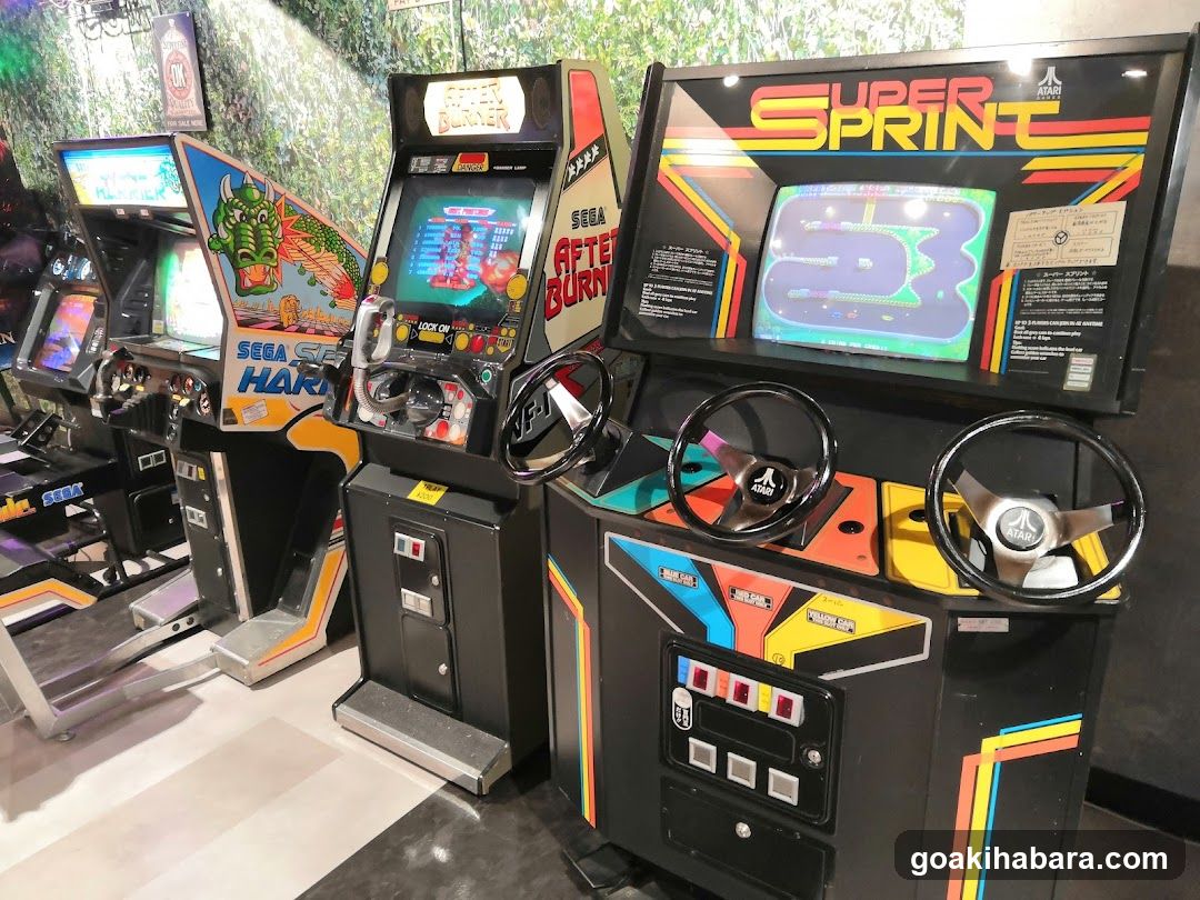 Arcade Machines Display