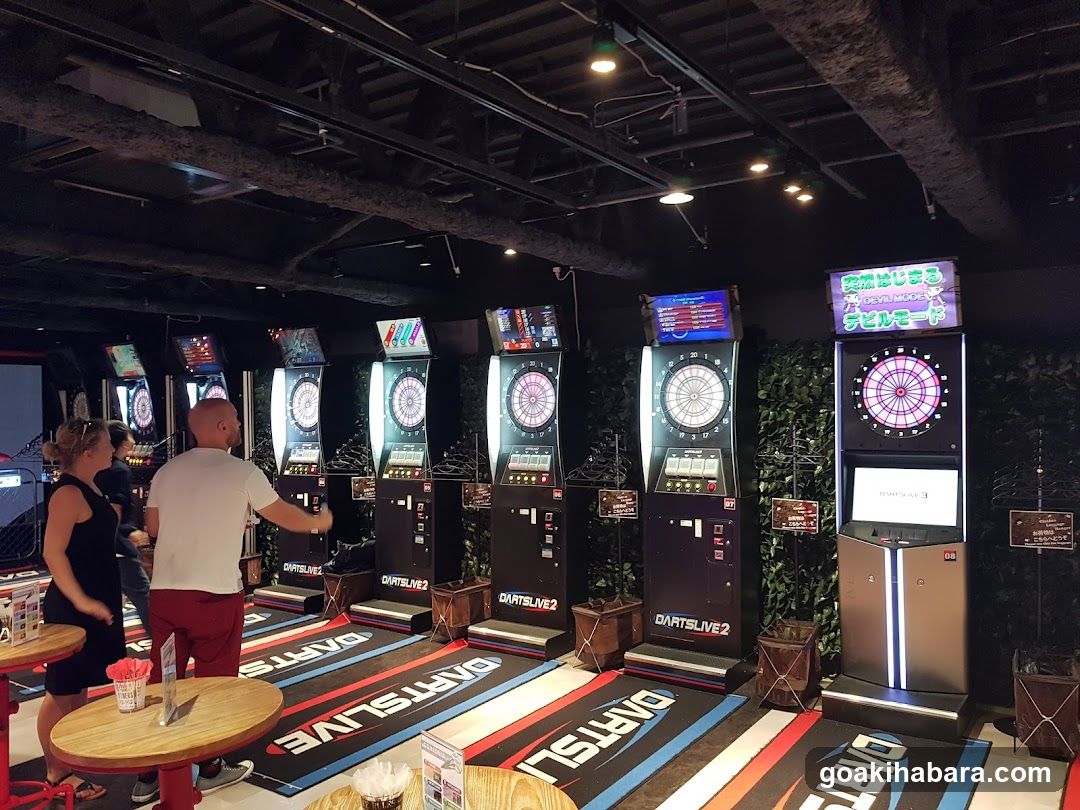 Darts Arcade Interior