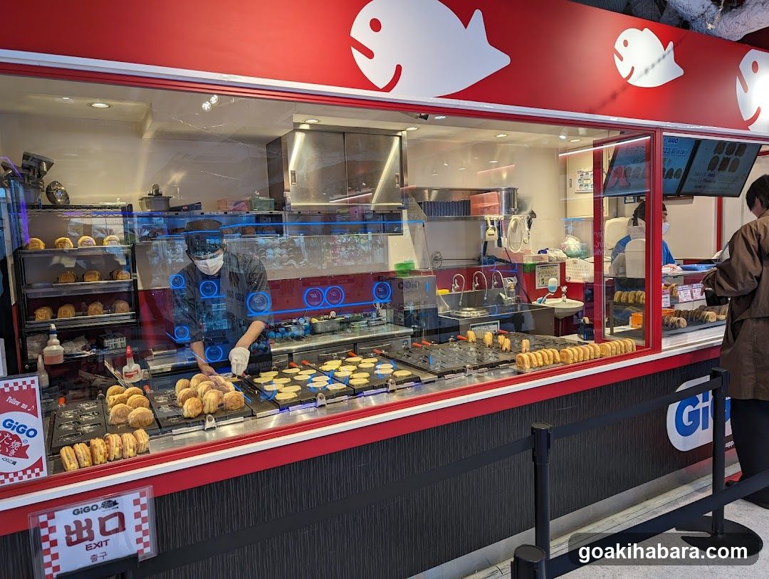 Food Stall Interior View