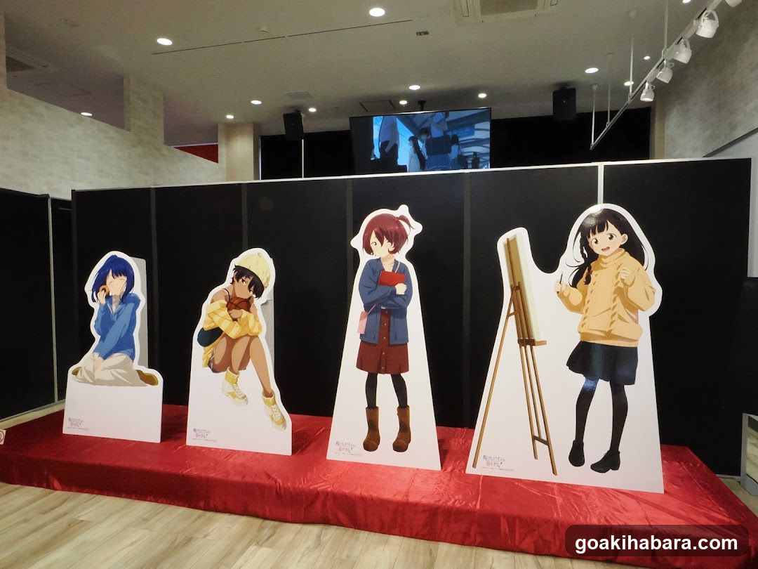 Anime Character Cutout Display