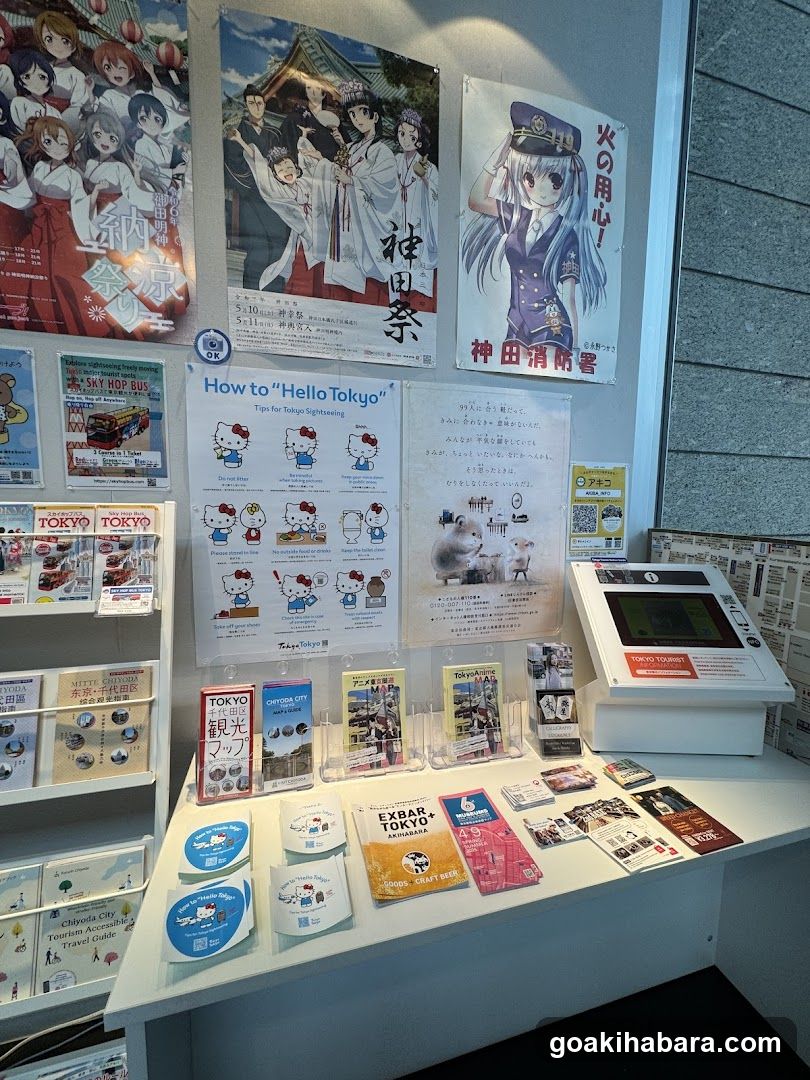 Tokyo Tourist Information Display