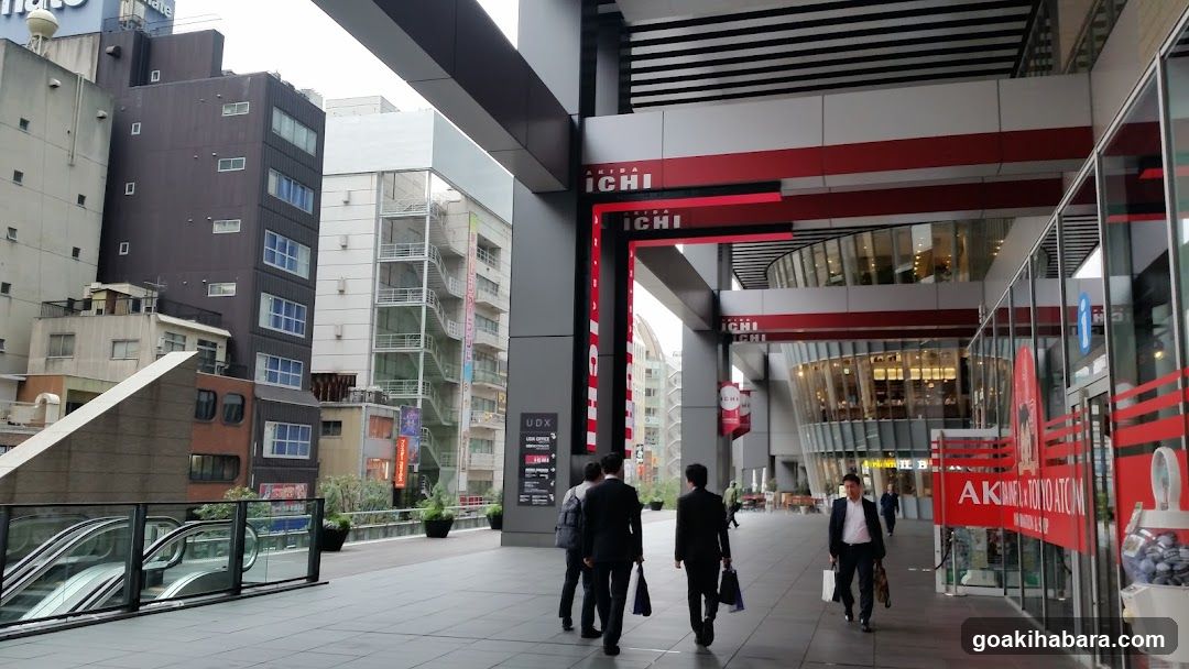 Urban Street Scene with Pedestrians