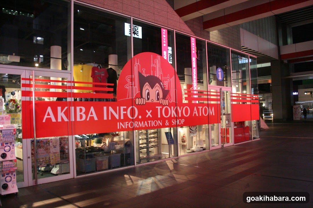 Akiba Info x Tokyo Atom Shop Front