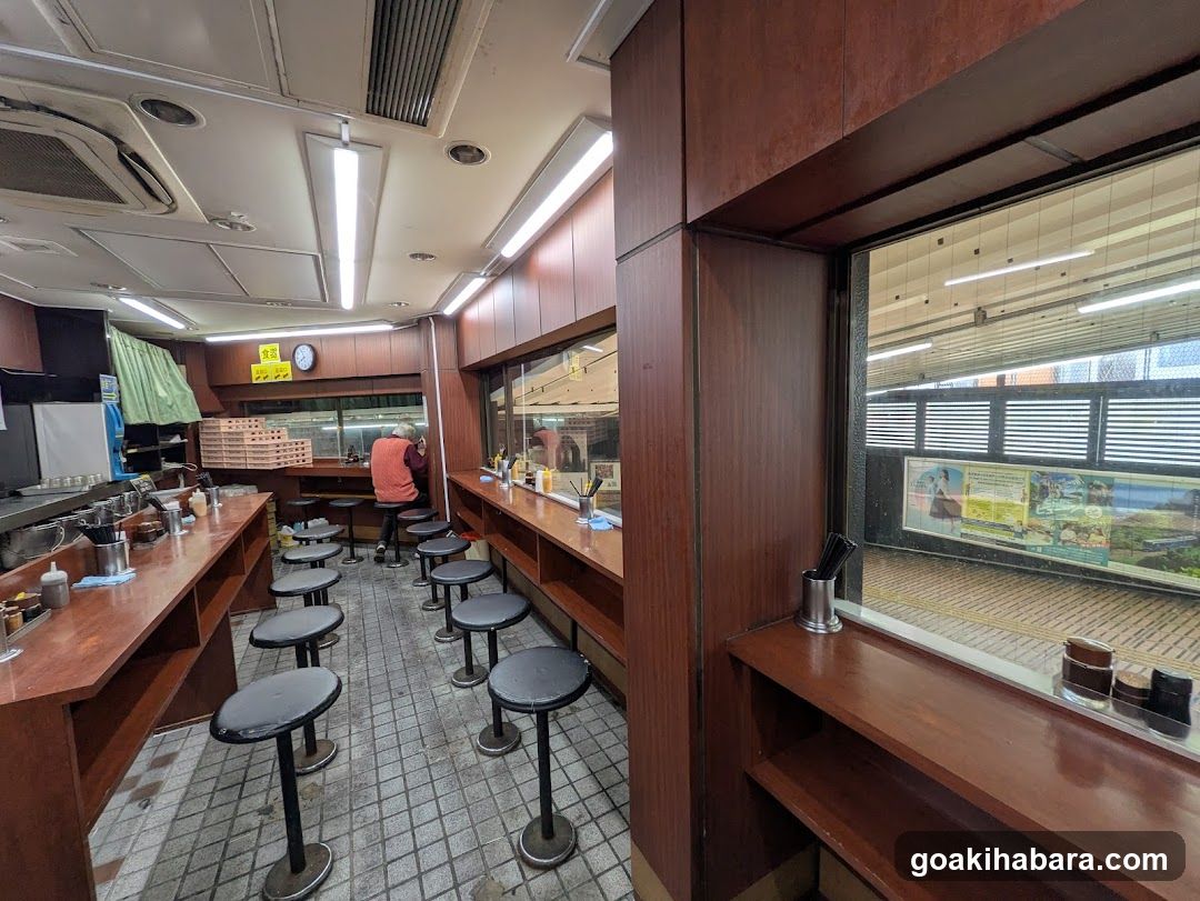Interior of a Japanese Convenience Store or Bistro