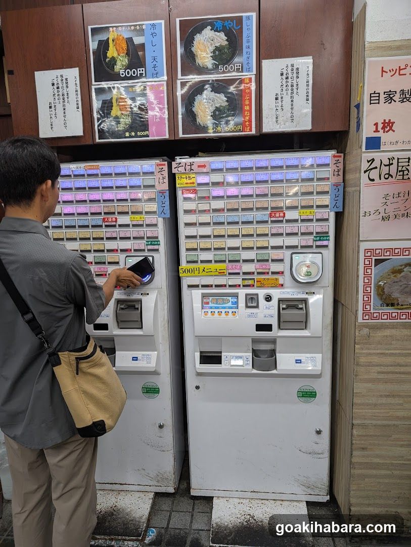 Soba Ordering Scene